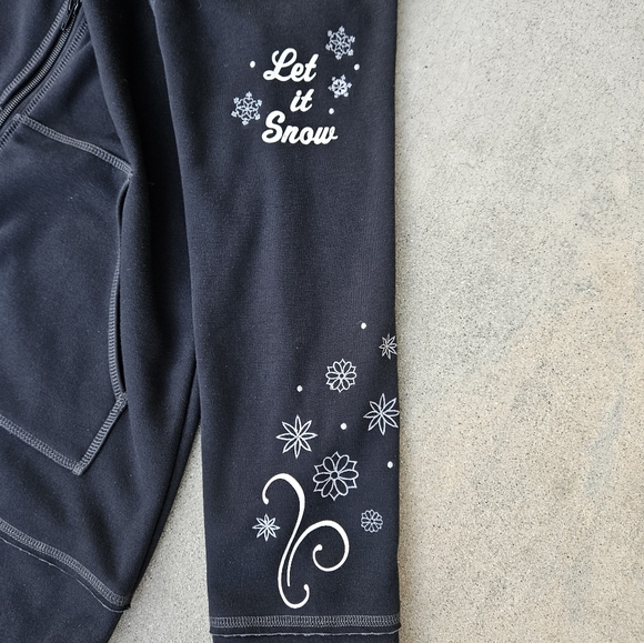 SUPER RARE NWOT ALP N ROCK LONG COAT BLACK EMBROIDERED SNOWFLAKES SZ 3/MED - Picture 10 of 15